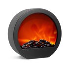 LED Joulukoriste 7xLED/230V/4xAA takka, Jouluvalot