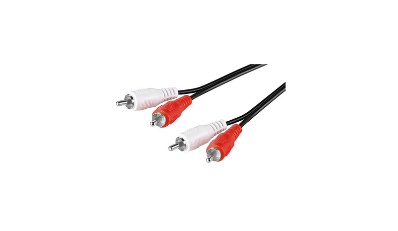 Pro RCA Stereo Cable - Musta - 10m – kuva 1/2