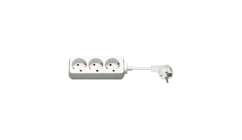 Pro Teho Socket x3 - Wh - 3m – kuva 1/5