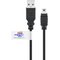 Pro USB 2.0 Hi-Speed cable with USB certificate Musta – kuva 1
