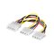 Pro Molex Teho Y-Cable - 2 x 5.25" – kuva 1