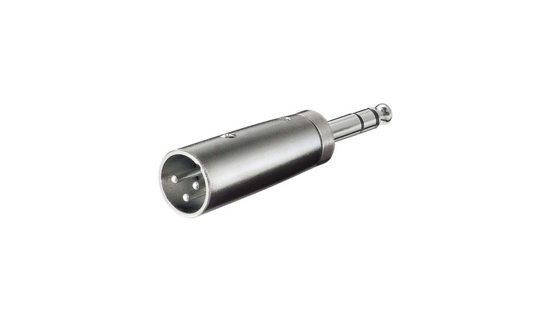 Pro XLR Adapter 3pin XLR M - Jack M – kuva 1/1