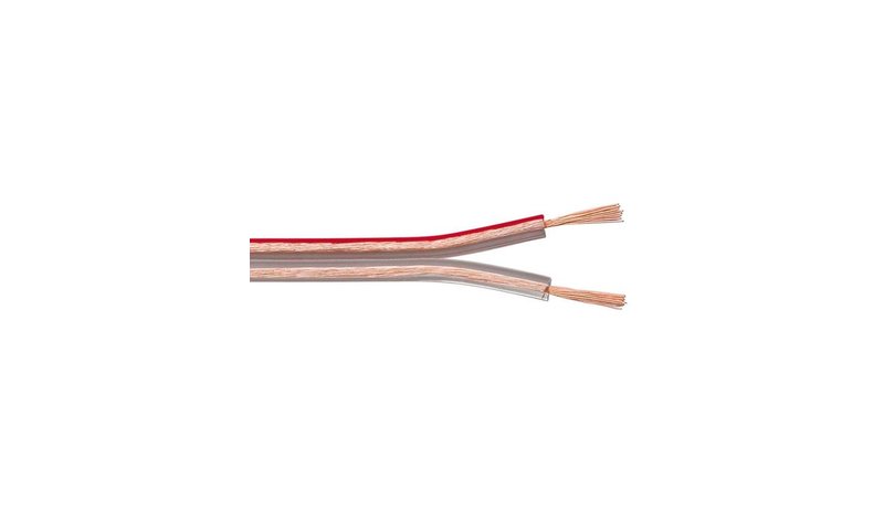 Pro Kaiutinkaapeli 0,5 mm kirkas - 25 m – kuva 1/1