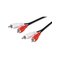 Pro RCA Stereo Cable - Musta - 15m – kuva 1