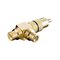 Pro Audio adapter RCA T-plug - Musta – kuva 1
