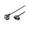 Pro Power cable C13 2x90° - Musta - 3m – kuva 1