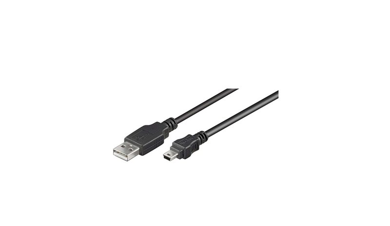 Pro USB 2.0 A/MiniUSB B (5 nastaa) - 0,30 m – kuva 1/1