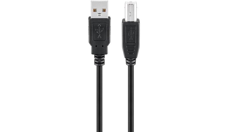 Pro USB 2.0 Hi-Speed cable Musta – kuva 1/2