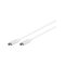 Pro USB-C <-> USB-C - 0.5m - Valkoinen – kuva 1