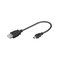 Pro USB-sovitin USB A (naaras)-USB Mini B (uros) – kuva 1