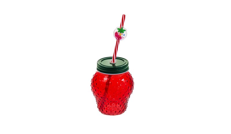 Amandab mansikka 450ml pillimuki