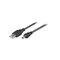 Pro USB-A <-> USB Mini-B (5-pin) - 0.15m - Musta – kuva 1