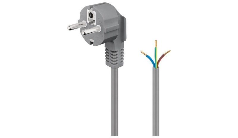 Pro Angle Teho cable for confectionery 1.5 m Harmaa – kuva 1/1