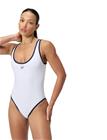 Speedo 8-005050 Solid Bound Scoop 1 Pc - White - S