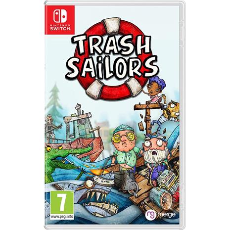 Trash Sailors, Nintendo Switch -peli_
