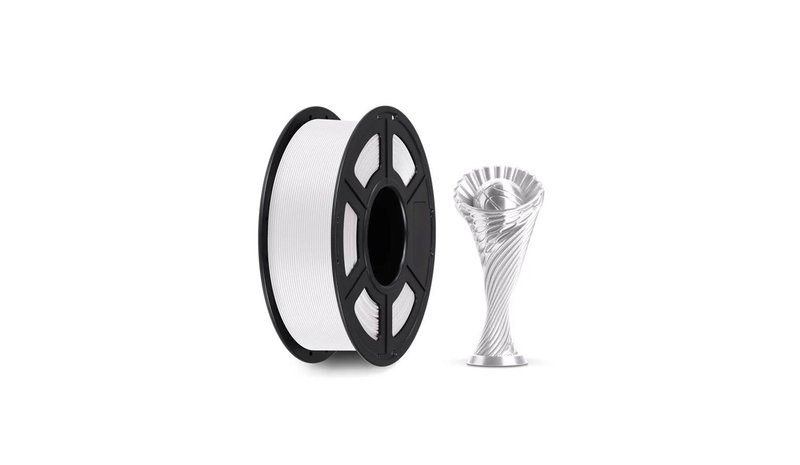 ANYCUBIC PLA Silk 1.75 mm 1 KG Silk White – kuva 1/1
