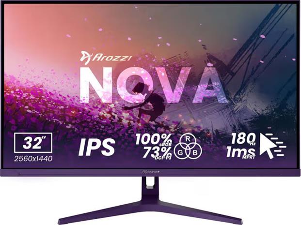 Arozzi Nova AZ-NO-32T2K180-PP (32"), näyttö