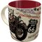 Nostalgic-Art Route 66 Bike Map muki – kuva 1