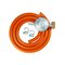 Meva LPG Gas Cylinder Connection Kit Reducer 37 mbar 1.5m – kuva 1
