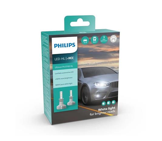 Philips Pro5100 Led-Polttimopari H3