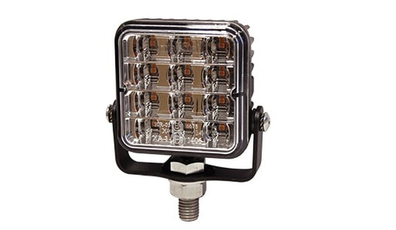 Axixtech 74x74x38mm 12-24V LED-vilkkulyhty