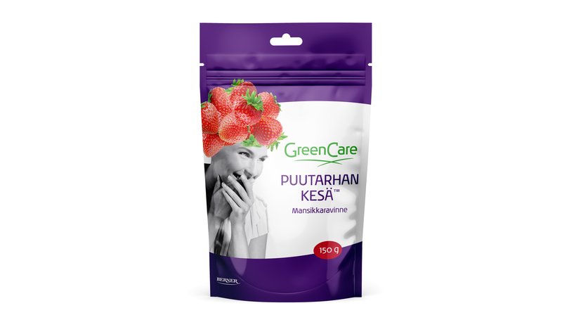 GreenCare Puutarhan Kesä, mansikkaravinne 150 g