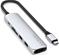 Satechi 6-in-1 USB-C Slim Multiport -sovitin - hopea – kuva 3