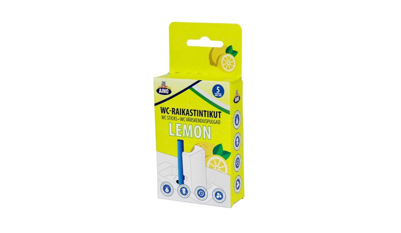 Aino Lemon 5kpl wc-raikastintikut