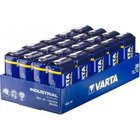 Paristot Varta Industrial 9V, 20 kpl
