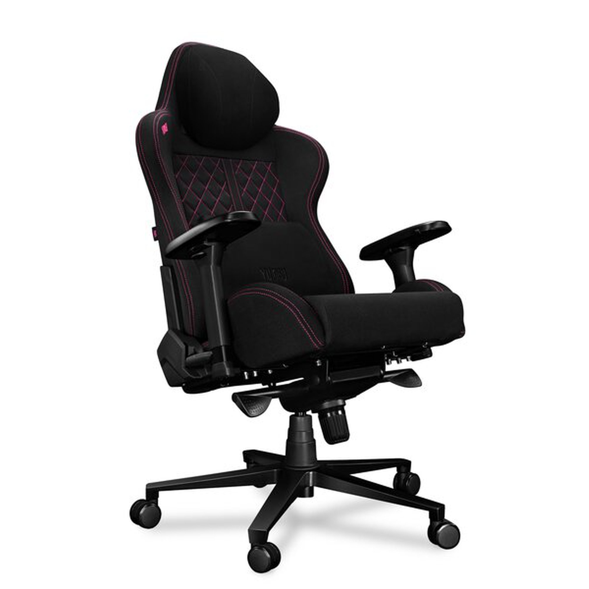 Yumisu 2050 Magnetic Black Pink pelituoli, musta, pinkki materiaali