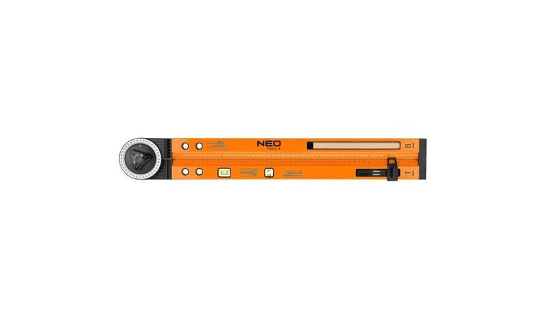 Säädettävä kulma 500 mm tason ja kynällä