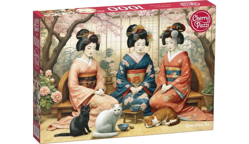CherryPazzi Springtime Tea 1000p palapeli