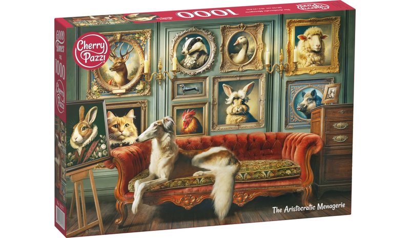 CherryPazzi The Aristocratic Menagerie 1000p palapeli