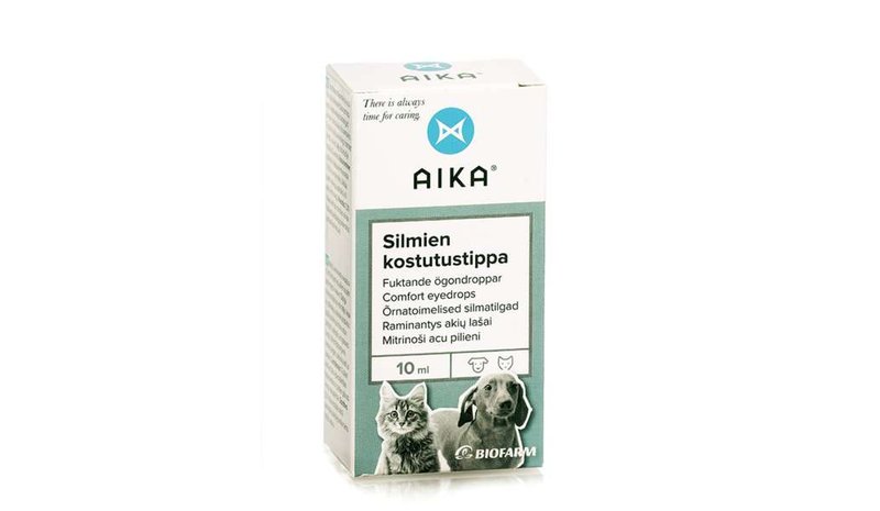 AIKA lemmikin silmien kostutustippa