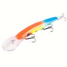 Premium Pitkäheittoinen Minnow Kalastusviehe - 16,2cm/23g, Kestävä ABS & Silkki Materiaali, Ihanteellinen Makean- & Suolaisenveden Kalastukseen, 7#