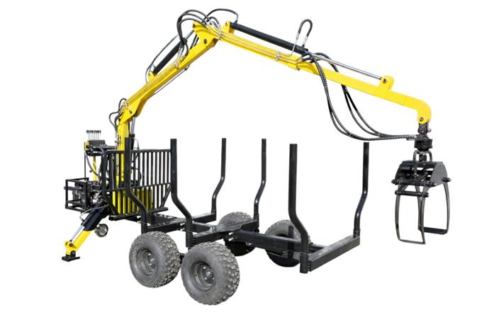 Komator 2000 kg tukkikärry vedolla – kuva 1/1