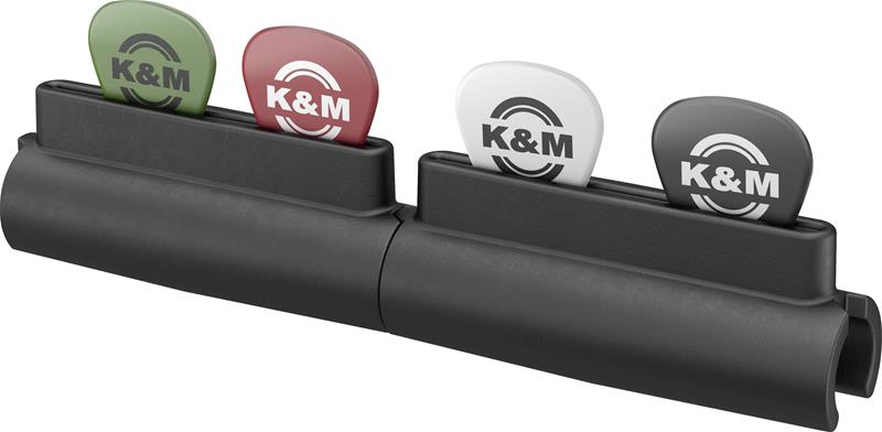 Kitaramusiikkiteline K&M 14510 musta.