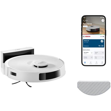 Bosch Spotless BCRC1W, moppaava robotti-imuri