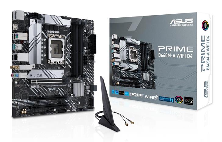 Emolevy Asus Prime B660M-A WIFI D4