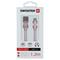 Swissten Textile Universal Quick Charge 3.1 USB-C Data and Charging Cable 1.2m Pink – kuva 2