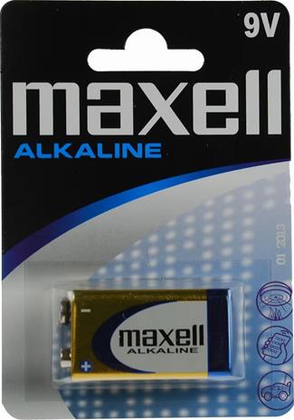 Akku Maxell (6LR61), 9V – kuva 4/5