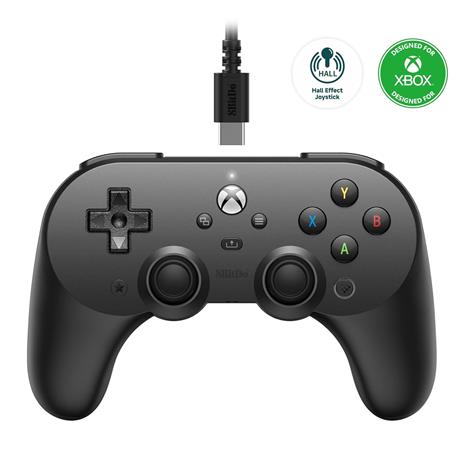 8Bitdo Pro 2 Wired Controller for Xbox, PC/Xbox One/Series X -ohjain