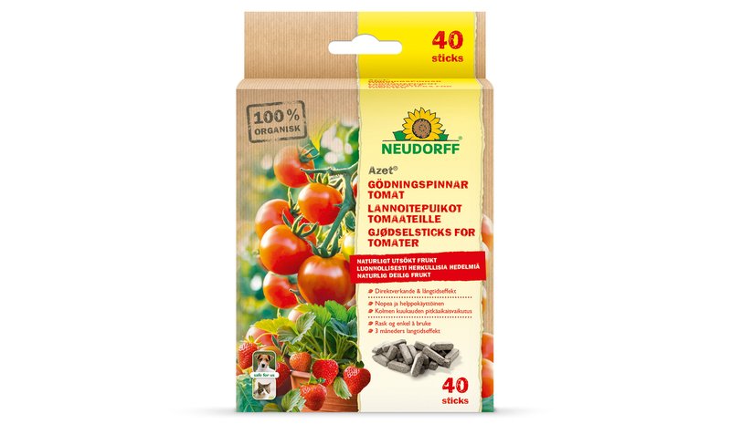 Neudorff Azet 40kpl tomaatti lannoitepuikot