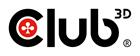 Club 3D - video/audio switch - 2 ports