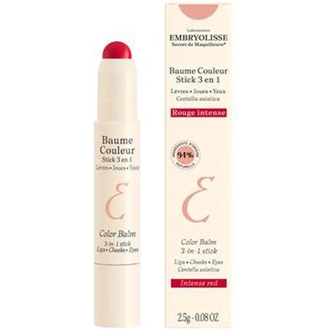 Embryolisse Color Balm 3-In-1 Stick Intense Red