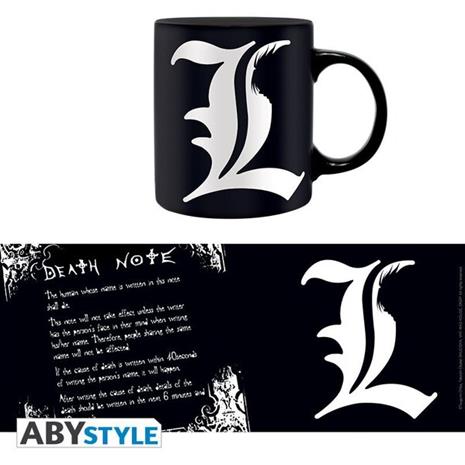 Muki: DEATH NOTE - Mug - 320 ml - L & rules KOTIIN
