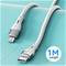 Wozinsky WSTCL1 Lightning / USB-C PD 27W 1 m Cable - White – kuva 2