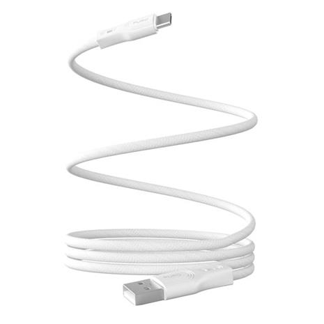 Puro Magnetic 10W Magnetic USB-A - USB-C 1m Cable - White