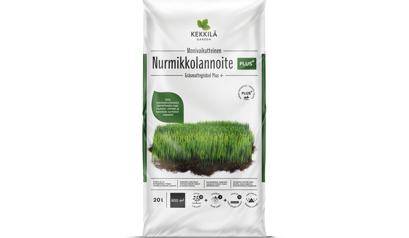 Kekkilä plus + 20 l nurmikkolannoite