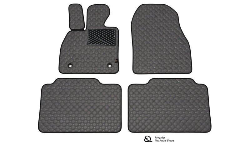 Matot QuiltyMats Ford B-MAX 2012-2017 (4 kpl.), tummanharmaa-harmaa /33-14 – kuva 1/1